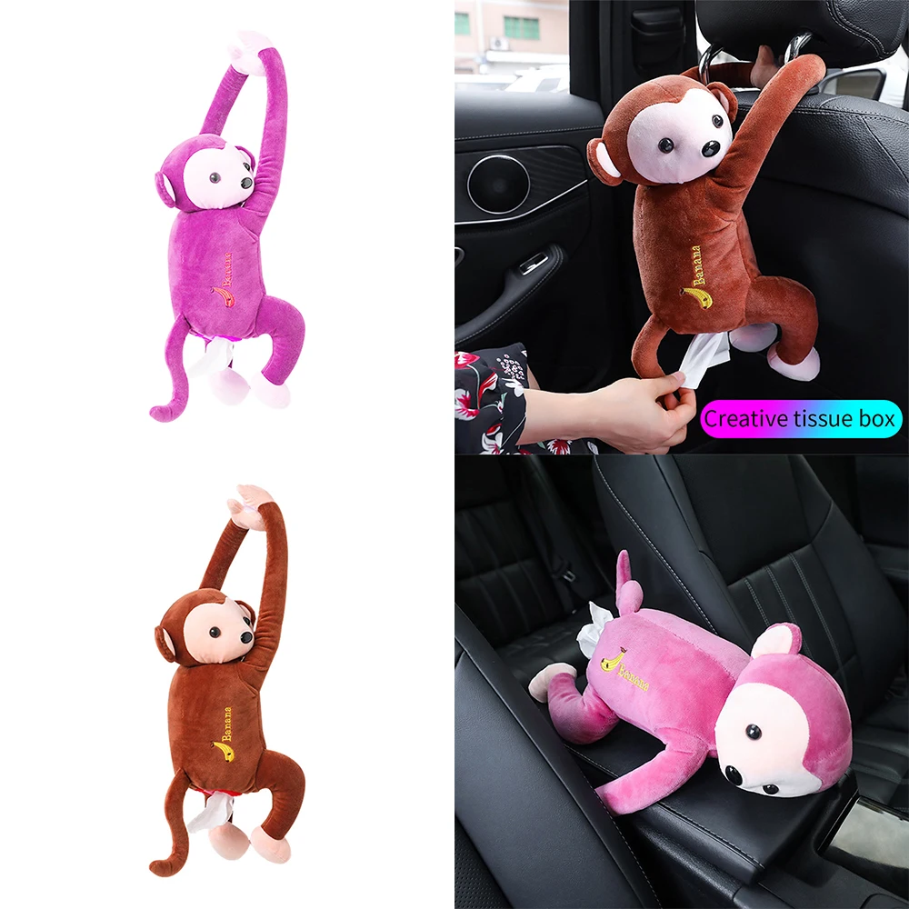 1 шт. Модная креативная мультяшная коробка для салфеток с милыми животными