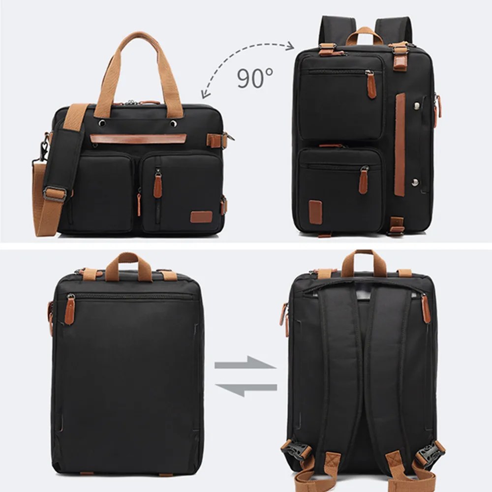 

2021 Tote Backpack 15.6/17.3 Inch Laptop Backpack Fashion Travel Business Male Cross Body Shoulder Bag For Men Backpack
