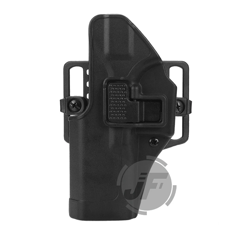 

Tactical CQC Serpa Quick Left Hand Paddle Belt Loop Pistol Holster Case w/ STRIKE MOLLE Platform For Glock 17 19 22 23 31 32