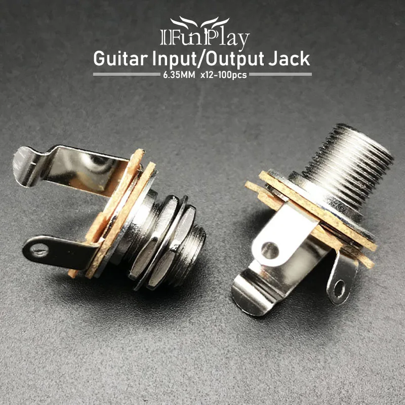 12 шт. 6 35 мм 1/4 2-проводник подойдет как для повседневной носки так шасси Jack ra пикап