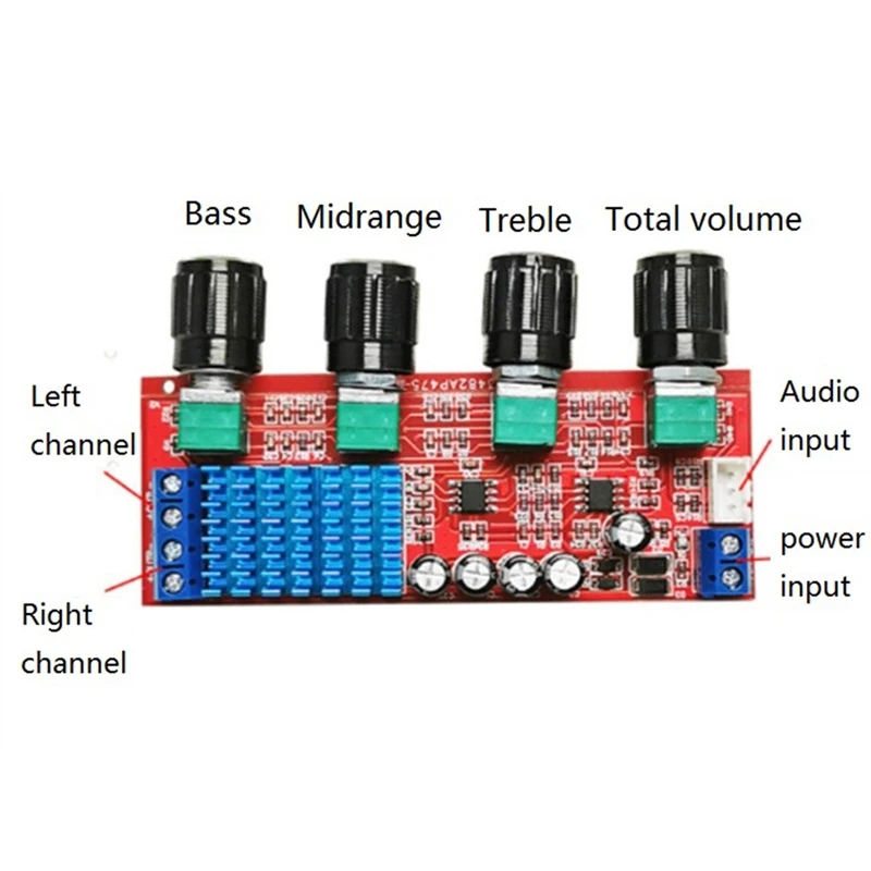Плата усилителя TPA3116 2 0 Автомобильный цифровой аудиоусилитель 80Wx2 домашний