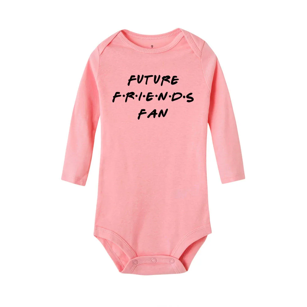 Future Friends Fan Baby Brothers комбинезоны, новорожденный, младенец, для маленьких мальчиков и девочек, хлопковый комбинезон с длинными рукавами, комбинезон для младенцев