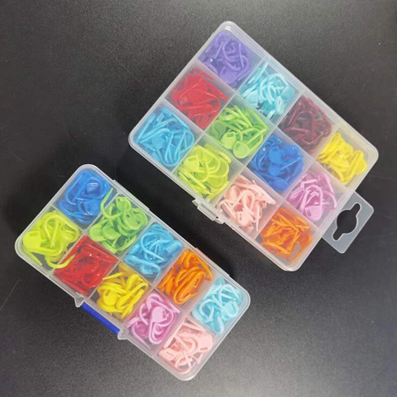 Пластиковые разноцветные стандартные маленькие шпильки Шпилька для вязания