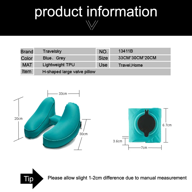 Новые Travelsky экологичный tpu легкий u-shape форме, благодаря чему создается ощущение невесомости с Подушка/ч-shanpe Подушка/ТПУ для ног/надувная подушка для путешествий