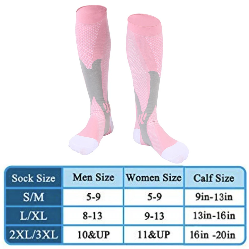 

Running Compression Socks Men Women Football Basketball Sport Stretch Socks