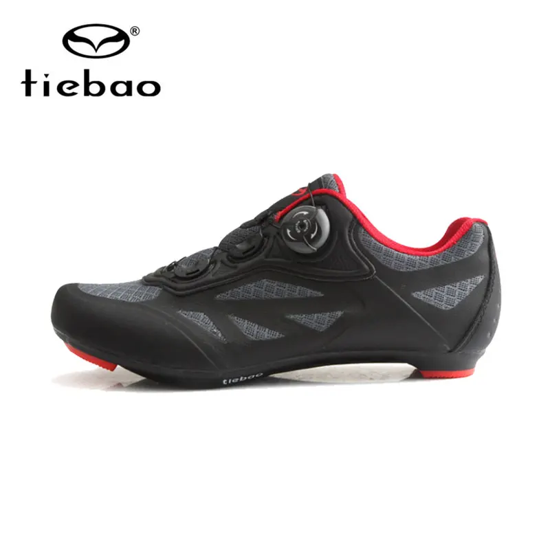 Tiebao Мужская обувь для езды на велосипеде сверхлегкая самозакрывающаяся