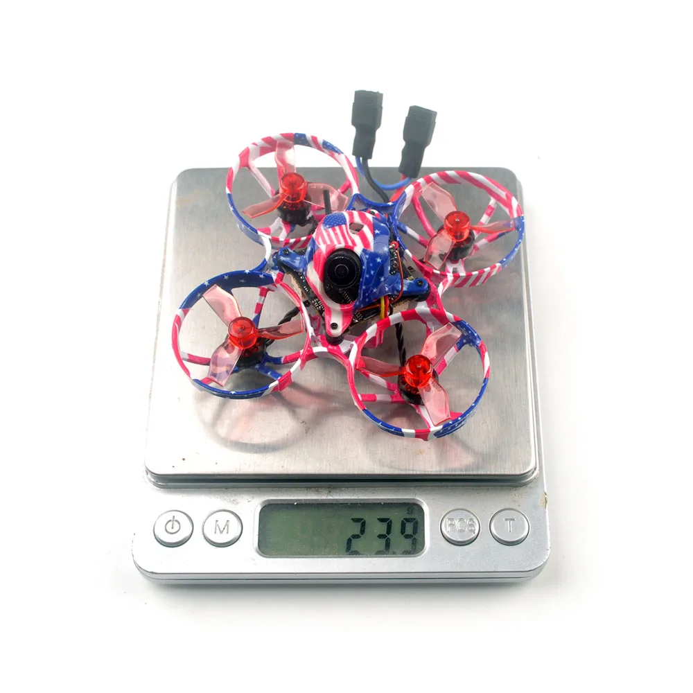 Бесщеточный гоночный Дрон Whoop FPV Eachine US65 DE65 PRO 65 мм 1 2S BNF CrazybeeX F4 FC CADDX ANT Cam 0802 14000KV
