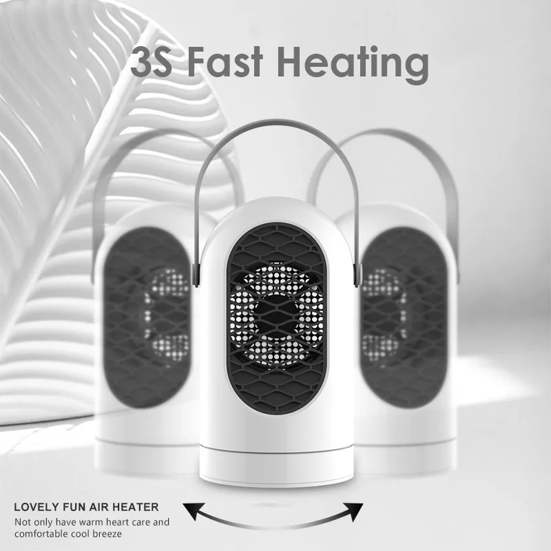 

400W Electric Warmer Power Saving Household Hand Warmer with Portable Handle 220V Desktop Winter Warmer