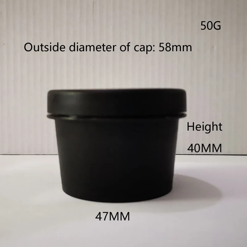 50x50 г портативные пластиковые банки для крема лица 50 гелевые косметические