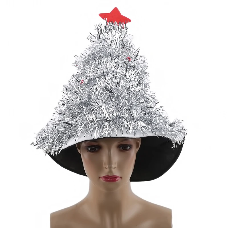 

Christmas Hat Non-Woven Fabric Christmas Party Dress Up Headdress Santa Masquerade Dress Up Headdress