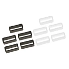 10x силиконовый ремешок для часов Пряжка ремешок держатель петли фиксатор кольца