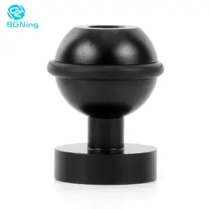 Алюминиевый кронштейн для вспышки BGNing Горячий башмак 1 дюйм для подводсветильник плавания с шаровой головкой для GOPRO Max 8 7 6 5 Аксессуары для экшн-камеры