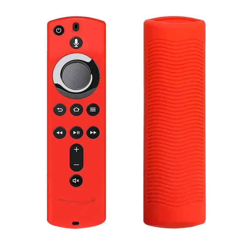 5.9 Inch Case Cover Silicone Sleeve Shockproof Anti-Slip Replacement Remote Control For Amazon Fire TV Stick 4K | Электроника