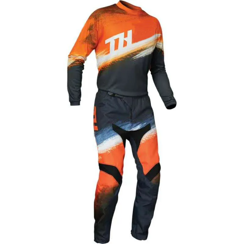 

2020 Motocross Downhill Bike Off-road Dirt Racing Gear MX Sector Vapor Kit Combo ORANGE/MIDNIG MX ATV/UTV Off Road