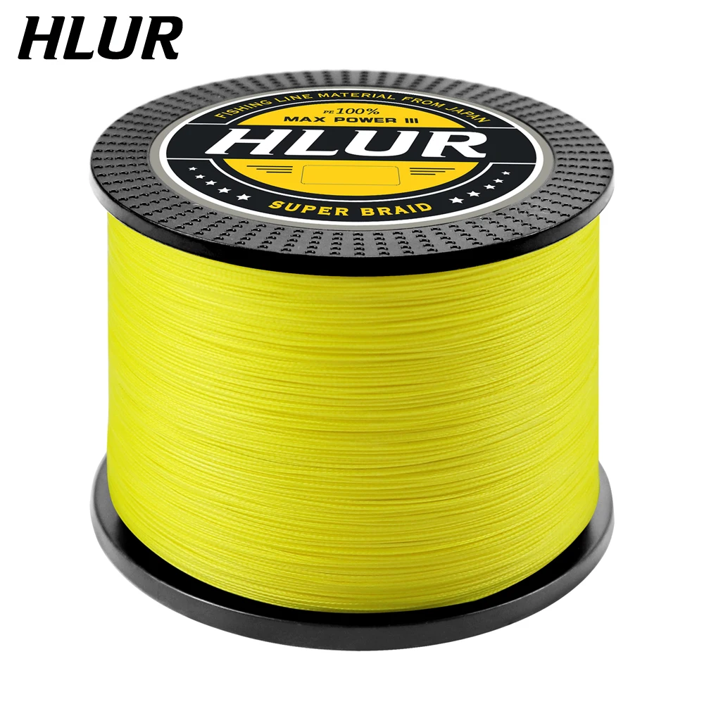 

HLUR 4/8 Strands Fishing Line 1000M Braided PE Fishing Strong Fishing Line Multifilament Durable Fishing Line Tool