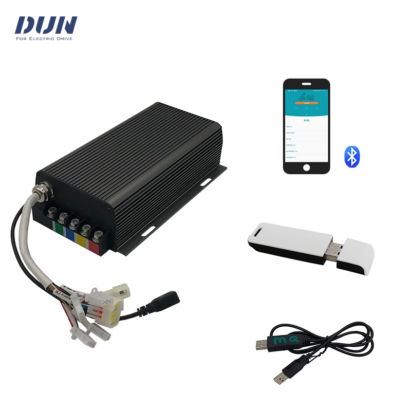 

Powerful Sabvoton SVMC96120-M 5KW 120A Ebike Scooter BLDC Motor Controller 84V 96V with Bluetooth