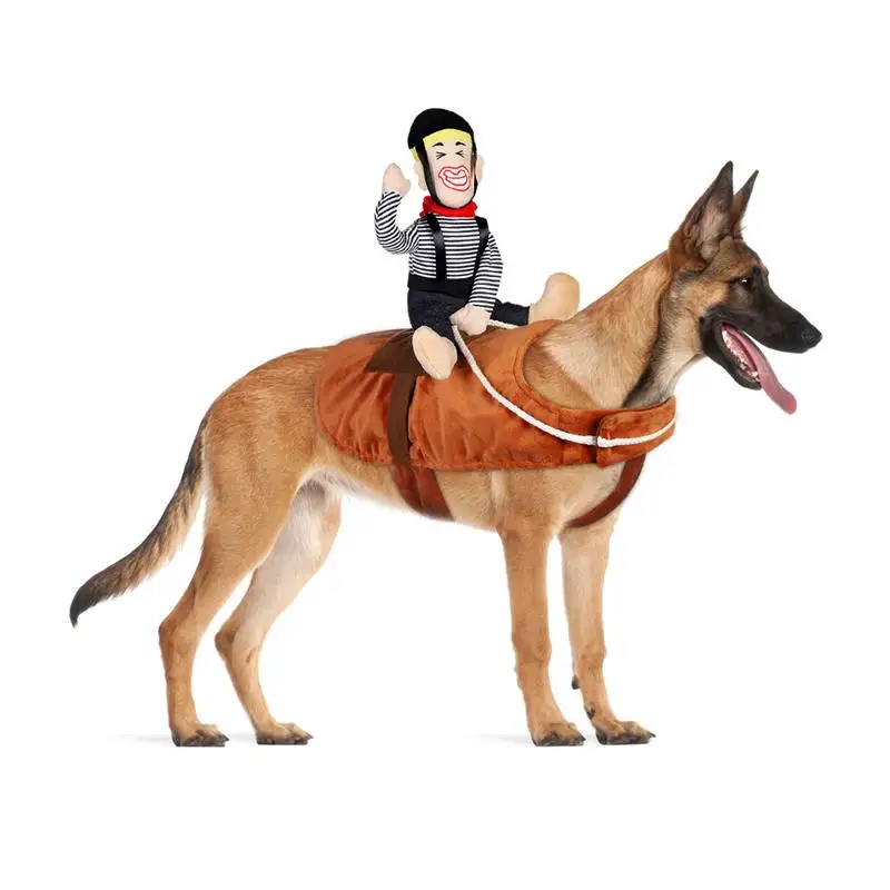 Одежда для домашних животных милая забавная собака лошадь зимнее пальто одежда