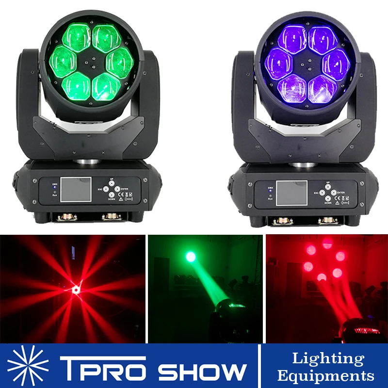 Bee Eye Moving Head Beam 6x40W светодиодный проектор для Dj с эффектом Dmx клубной