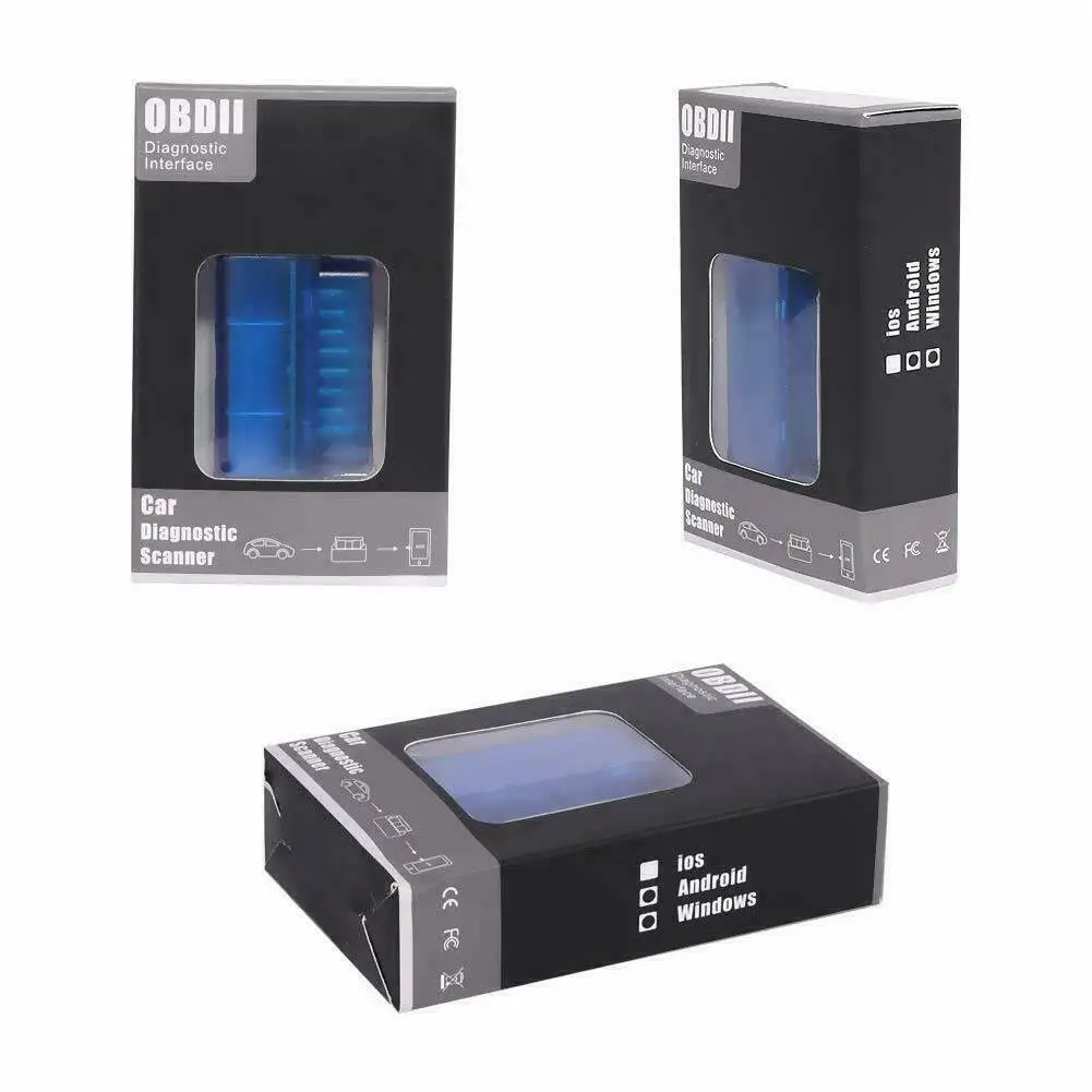 Автомобильный мини сканер OBD V2.1 V1.5 ELM327 OBD2 Bluetooth автомобильный тестер OBDII 2 ELM 327