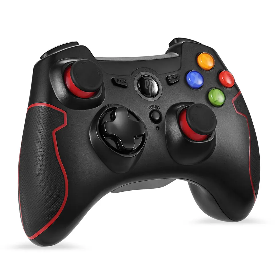 EasySMX ESM-9013 геймпад игровой контроллер джойстик Joypad с Virbation геймпад для медиаплеер Xiaomi Android телефон PS для геймеров на ПК - Цвет: Red
