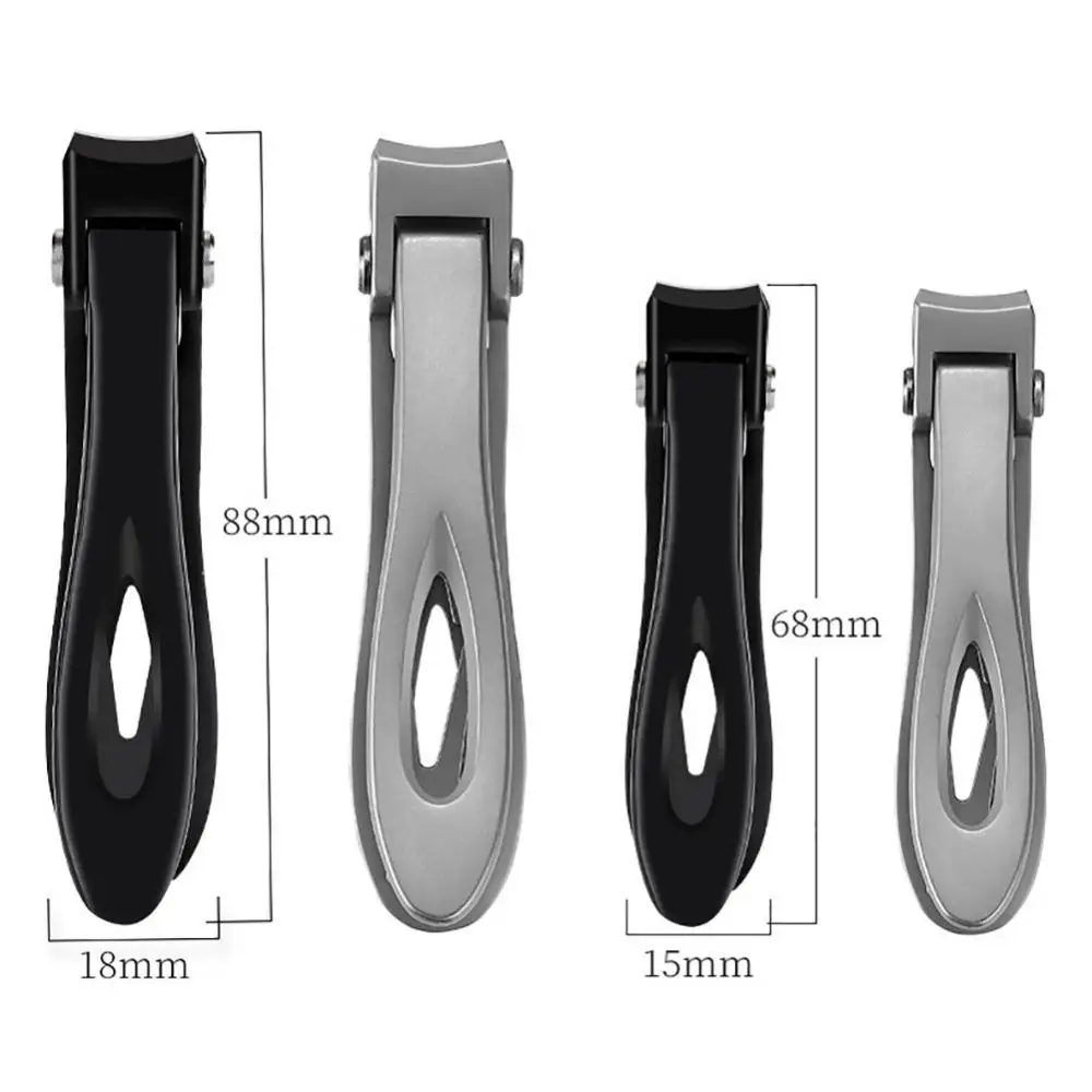 

Hot Nail Clippers Toenail Fingernail Cutter Clippers Metal Wide Curved Mouth Thick Nail Trimmer Cuticle Scissors