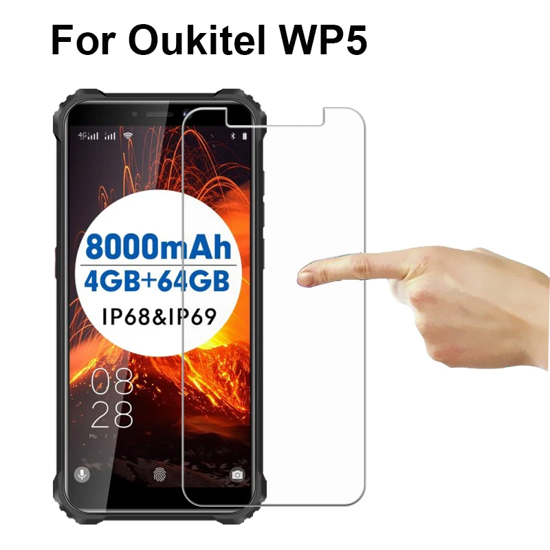 Закаленное стекло для Oukite WP5 Pro 5 защита экрана 9H Защитная стеклянная пленка