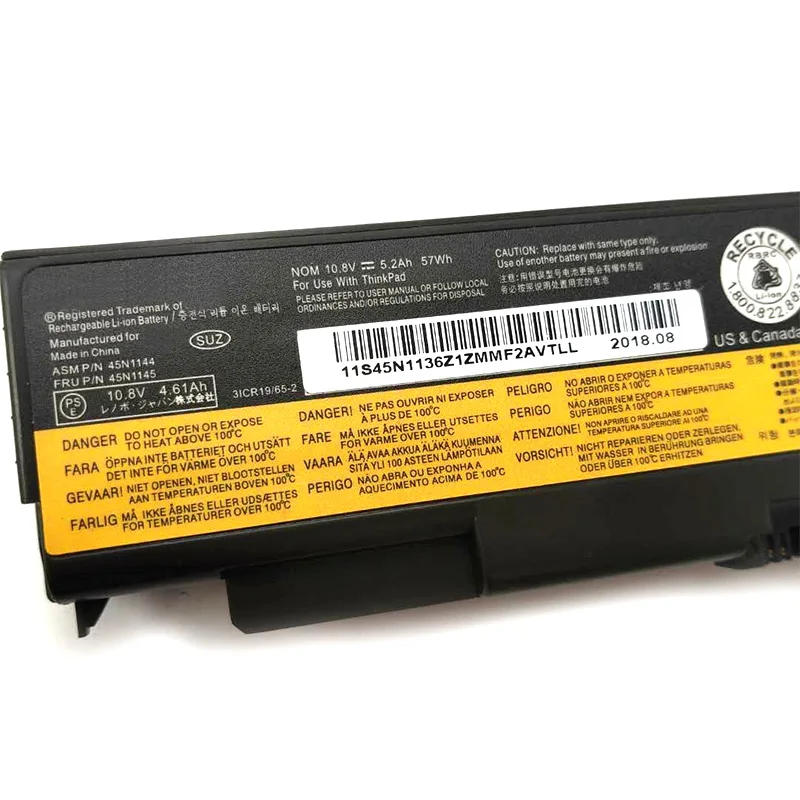 HanGreat Новый 45N1144 45N1145 Аккумулятор для ноутбука Lenovo ThinkPad T440P T540P W540 W541 L440 L540 45N1148 45N1159