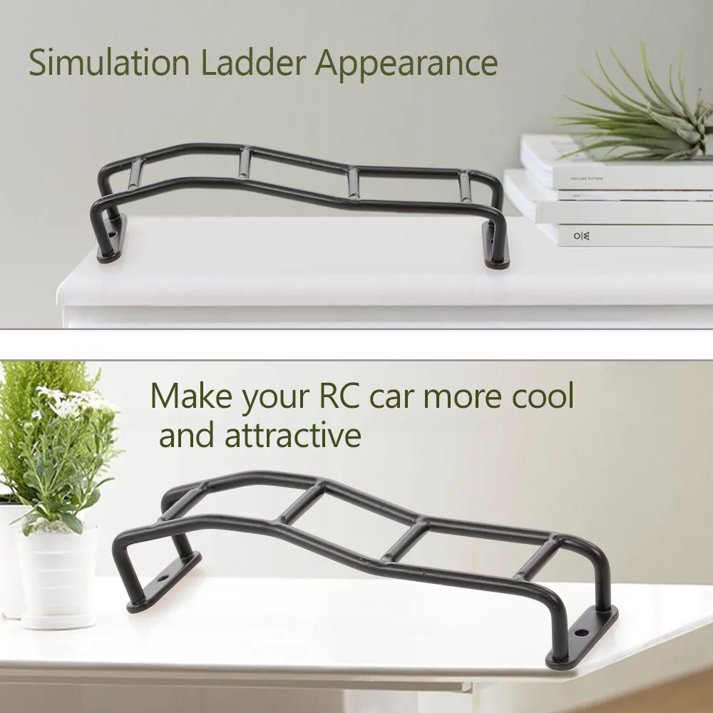 

Mini Stairs Ladder Accessories Mini Metal Simulation 4-level Ladder Decorate for TAMIYA CC01 Pajero SCX10