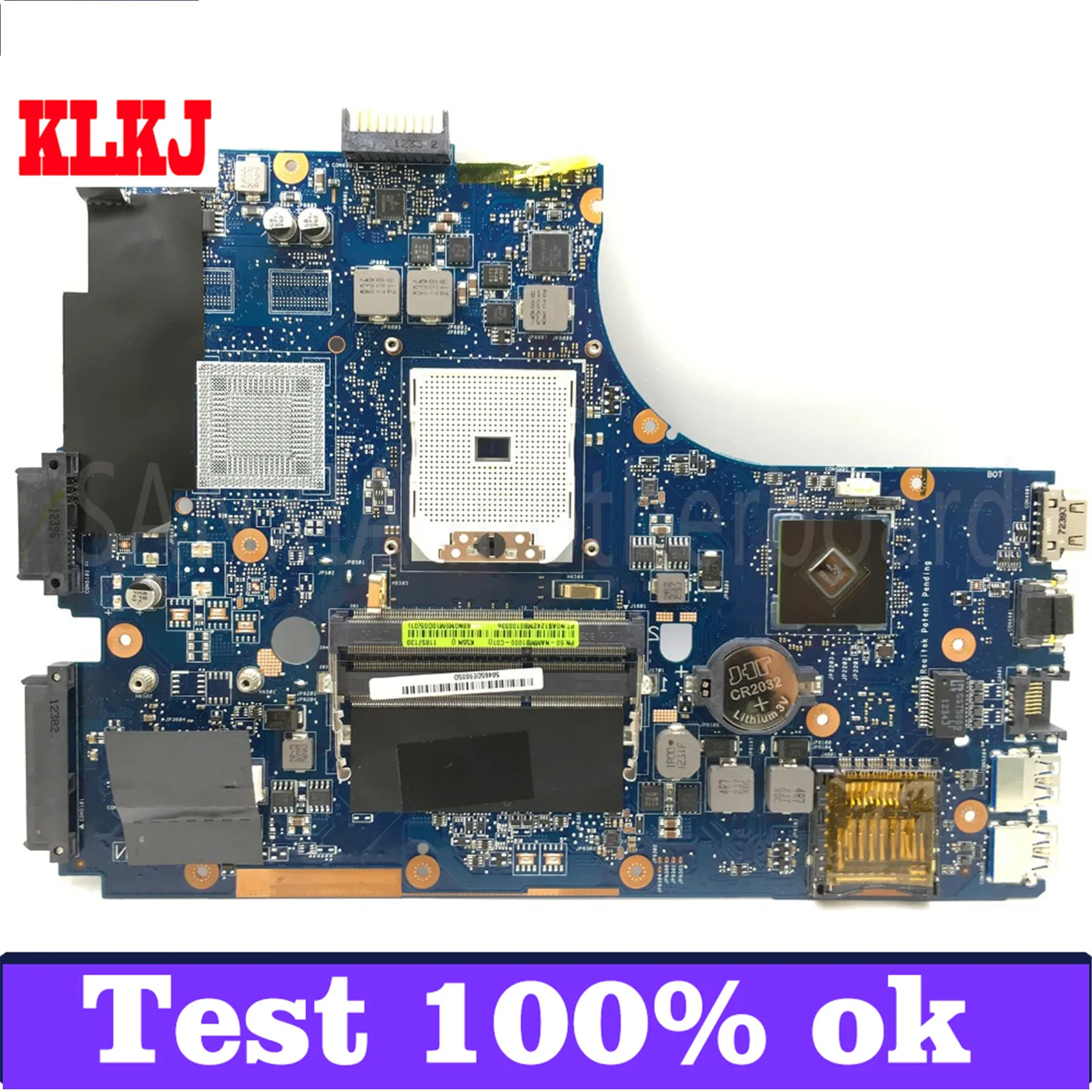 

Материнская плата KLKJ K55N для ноутбука ASUS K55N K55DE K55DR K55D K55, протестированная оригинальная материнская плата