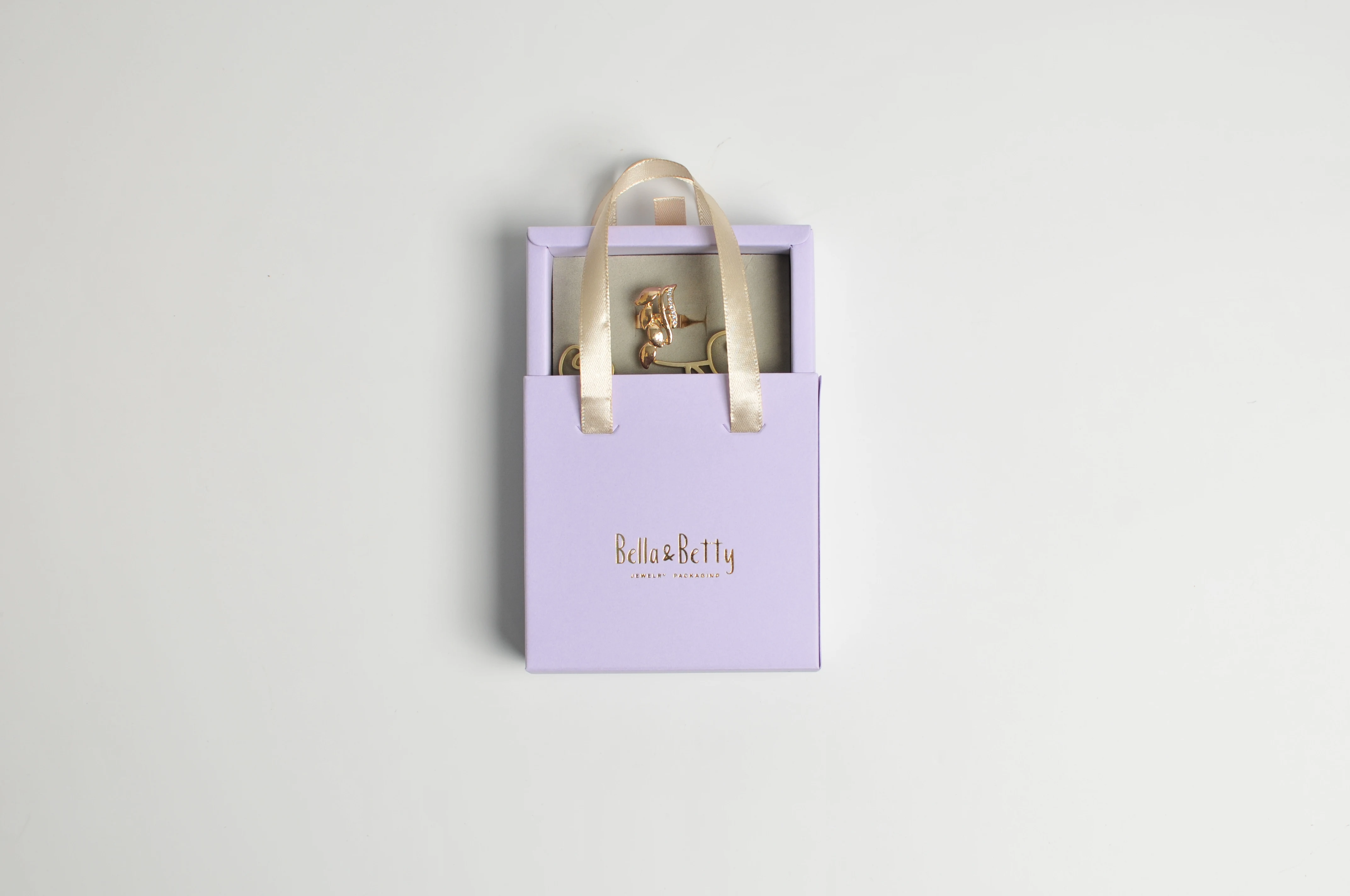 50pcs Beads Earrings Ring Bracelet Fit Original Packaging Paper Bags Original With Logo