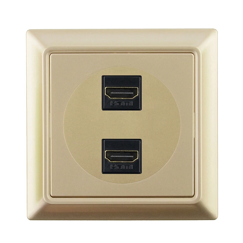 Avoir Двойной HDMI HD TV USB разъем для передачи данных и телевизионный Стандартный