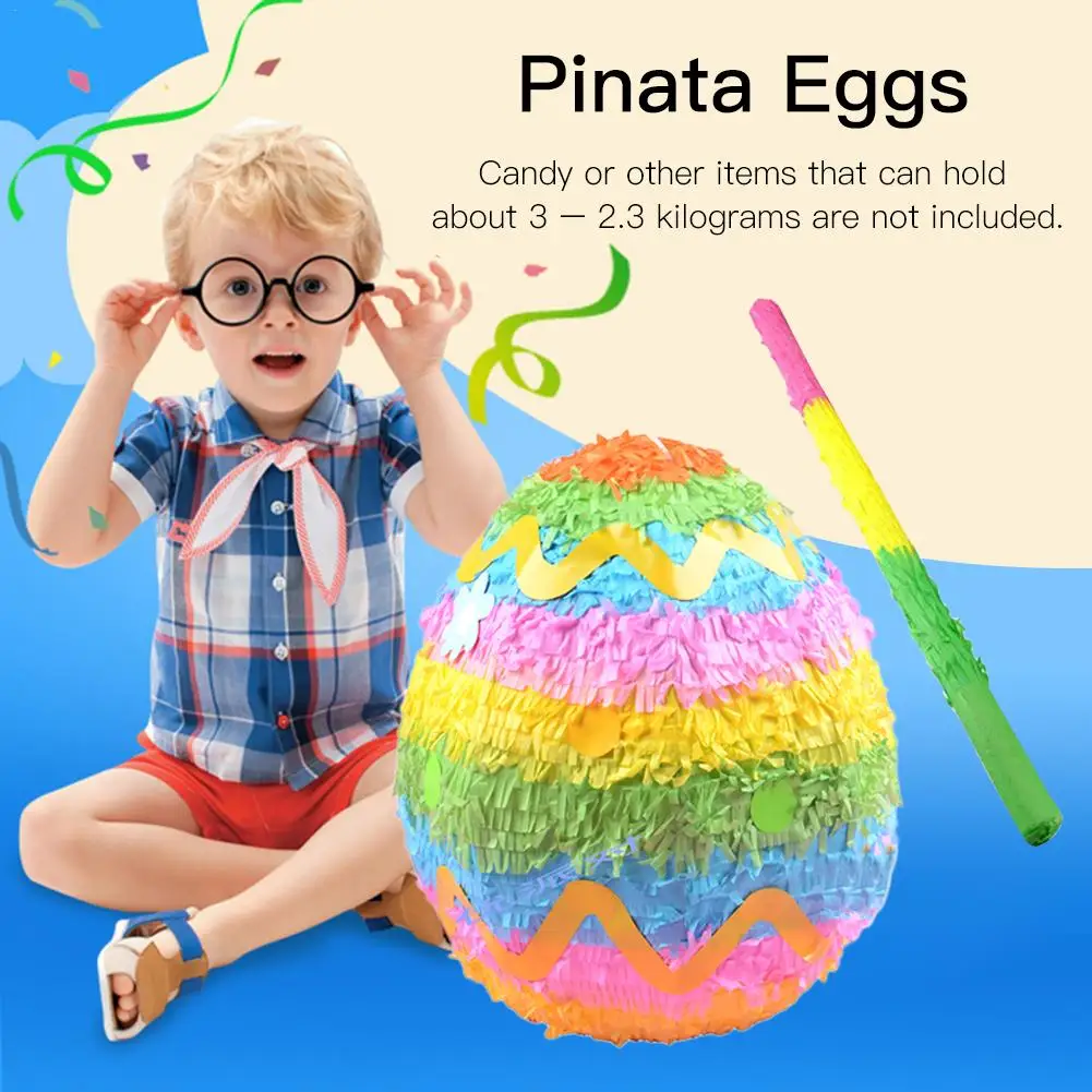 Pinata пасхальные яйца игровые реквизиты конфеты закуски хранения яйцо игрушки