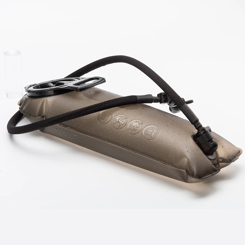 2L-3L Outdoor Bags Bicycle Mouth Sports Water Bag Camping Hiking Climbing Running Military Tactical Bottle Brown TPU Food-grade | Спорт и