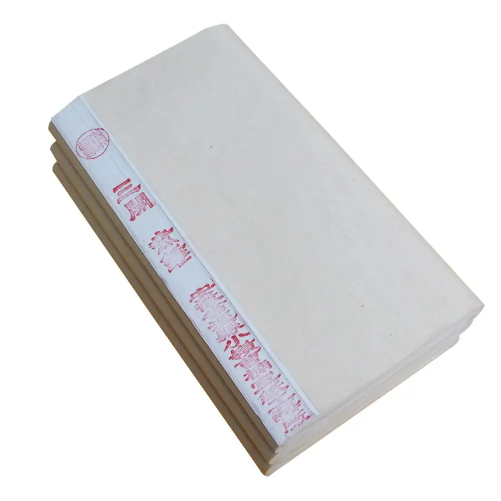 100 шт. китайская живопись каллиграфия рисование наполовину сырой рис Xuan бумага