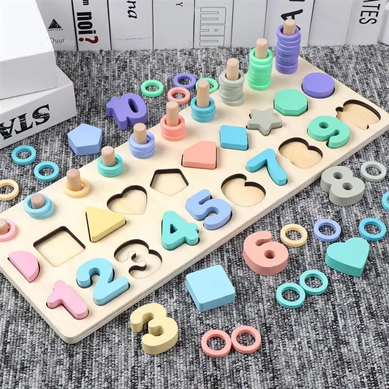 Цифры соответствующие Eduactional Toys многофункциональная логарифмическая доска