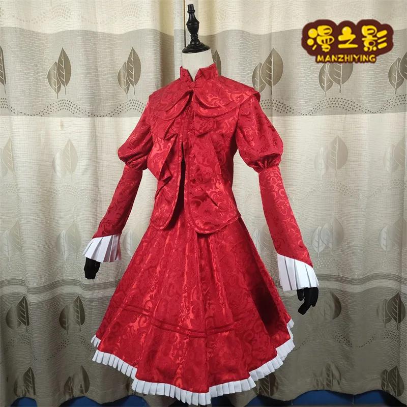 Костюм горничной из аниме Тени костюм для косплевечерние и вечеринки Хэллоуина