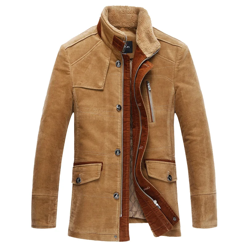 

Новая повседневная Толстая теплая зимняя куртка Herren