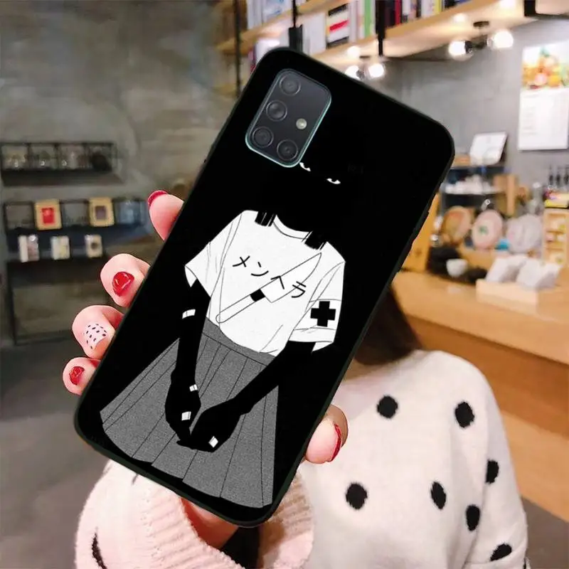 

HPCHCJHM Girl Vinne Art Soft Silicone TPU Phone Cover For Samsung A10 A20 A30 A40 A50 A70 A80 A71 A51 A6 A8 2018