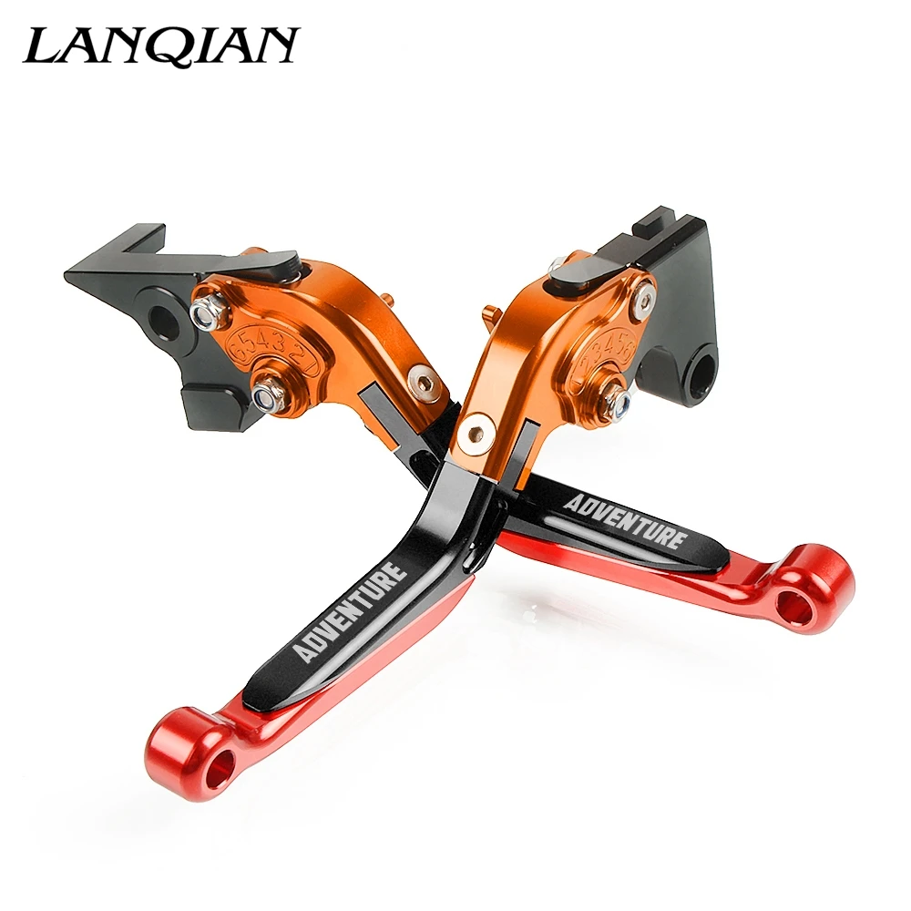 Мотоциклетные аксессуары CNC Регулируемые рычаги тормозной муфты с логотипом для