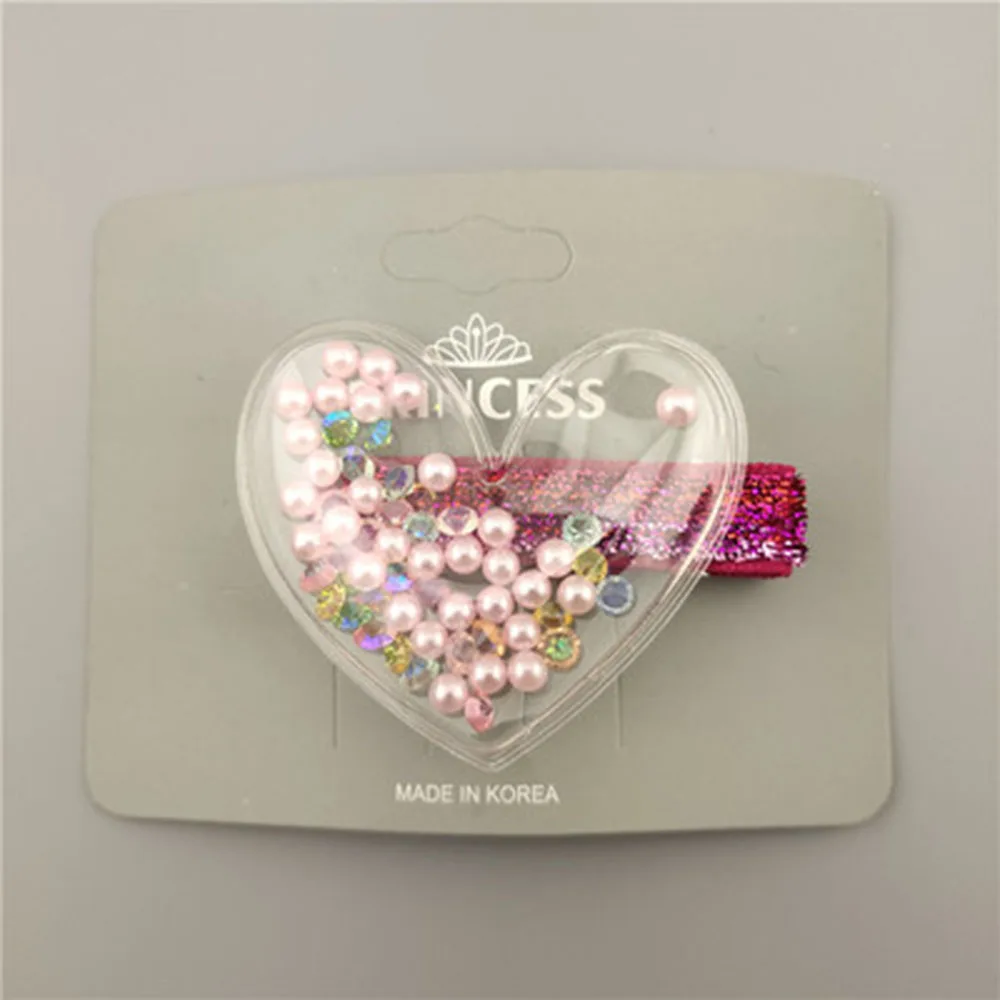 Блестящая Корона со звездами заколки для волос девочек аксессуары мерцающие с