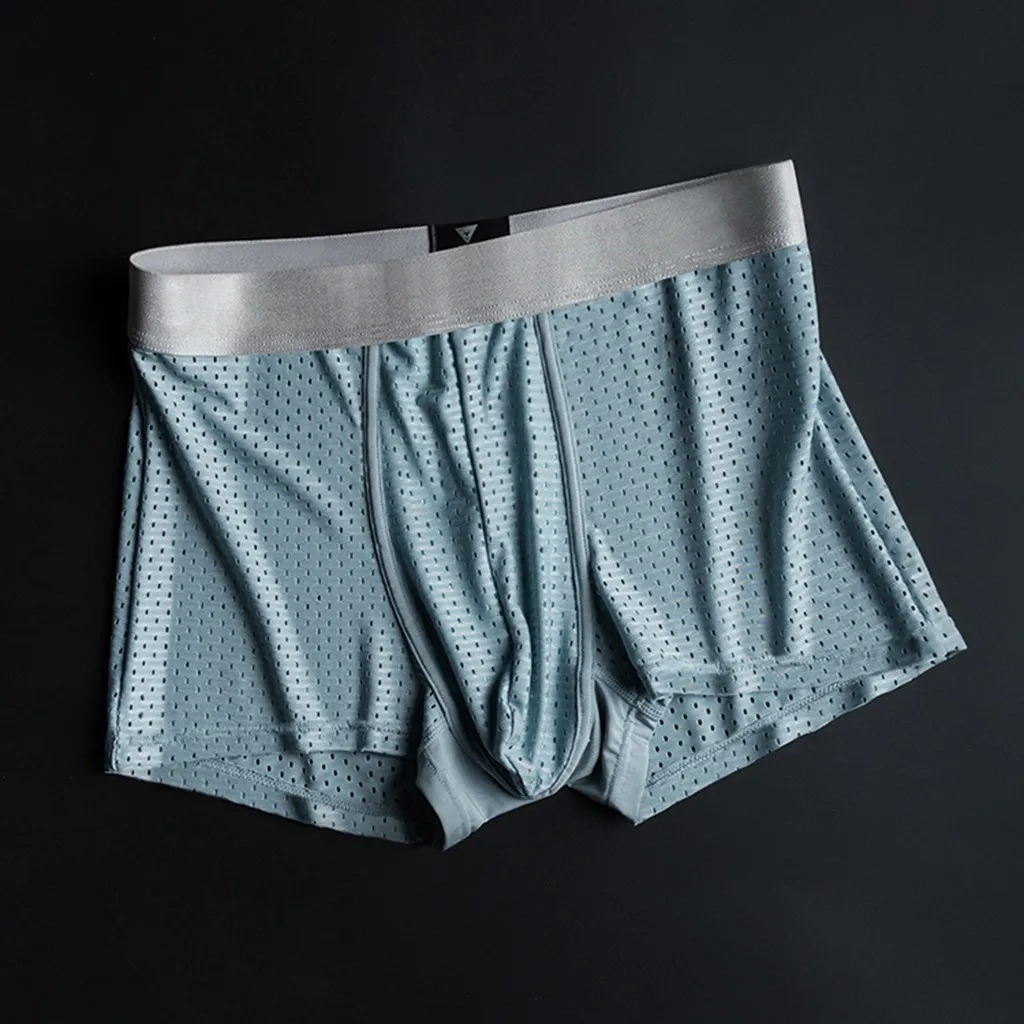 2019 Новое мужское нижнее белье с антибактериальным льдом антибактериальное из