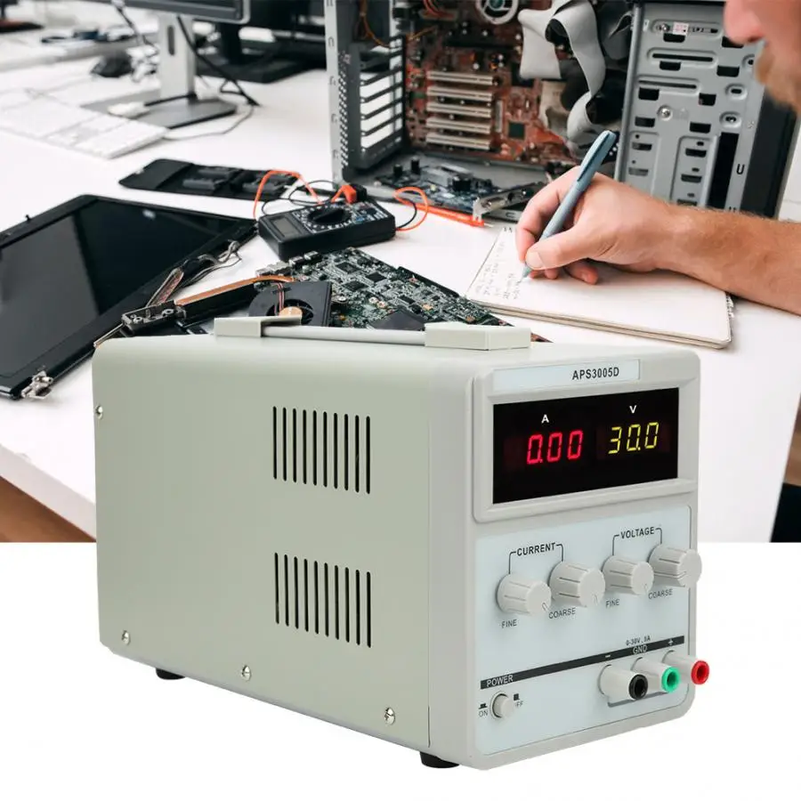 Регулируемый источник питания APS3005D постоянного тока 30 В/5 А для стандартной