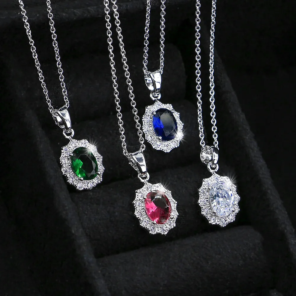 Новый дизайн от известных брендов роскошные женские ювелирные изделия ожерелье