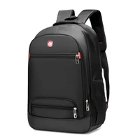 solid color computer backpack man waterproof business travel bags 17 inch laptop bag for men
