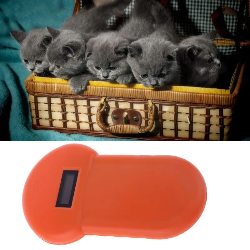 Считыватель ID домашних животных цифровой сканер USB Перезаряжаемый микрочип