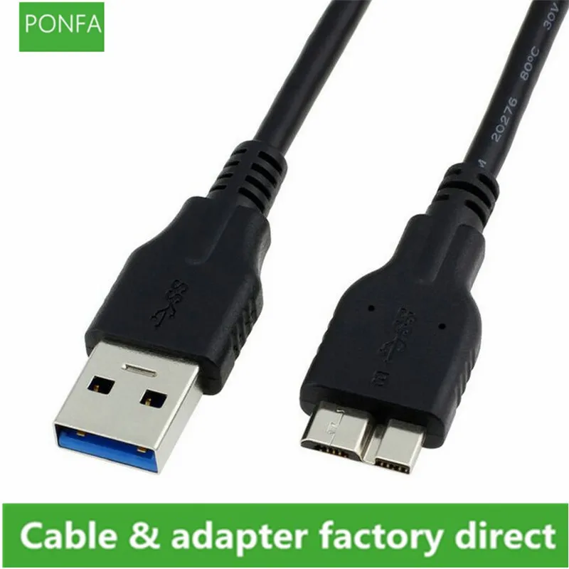 High Speed USB 3.0 Type A Male to Micro B Adapter Cable Converter For External Hard Drive Disk HDD | Электроника