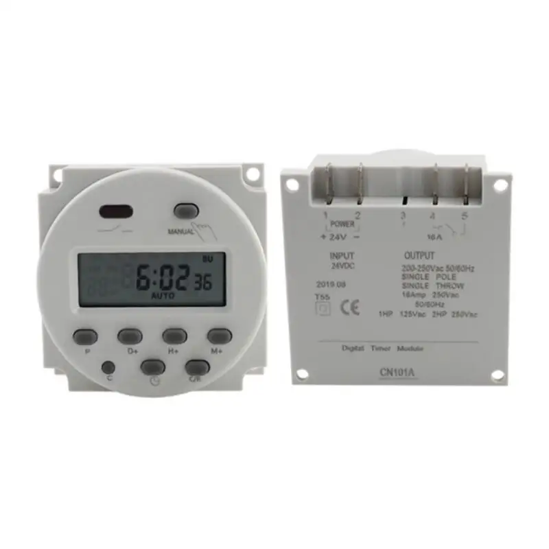 Цифровой 12V 24V 220V 230V AC 7 дней программируемый таймер с UL реле внутри и функцией