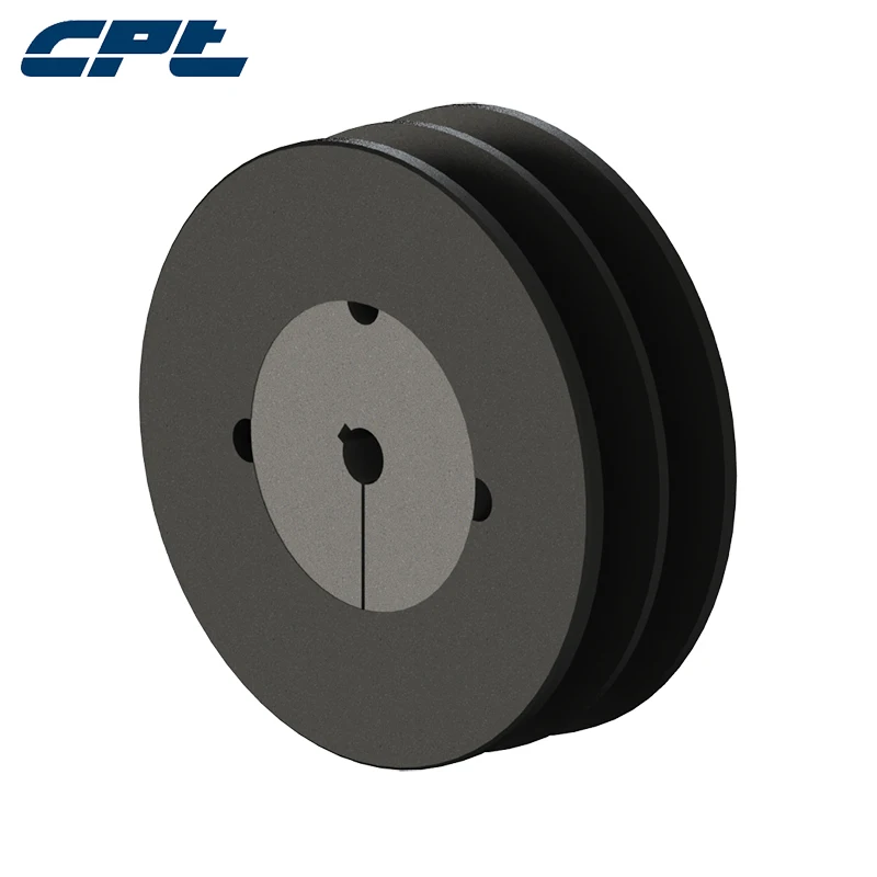 Колеса шкива CPT SPB для электродвигателей 2 канавки 125 мм наружный диаметр 1610