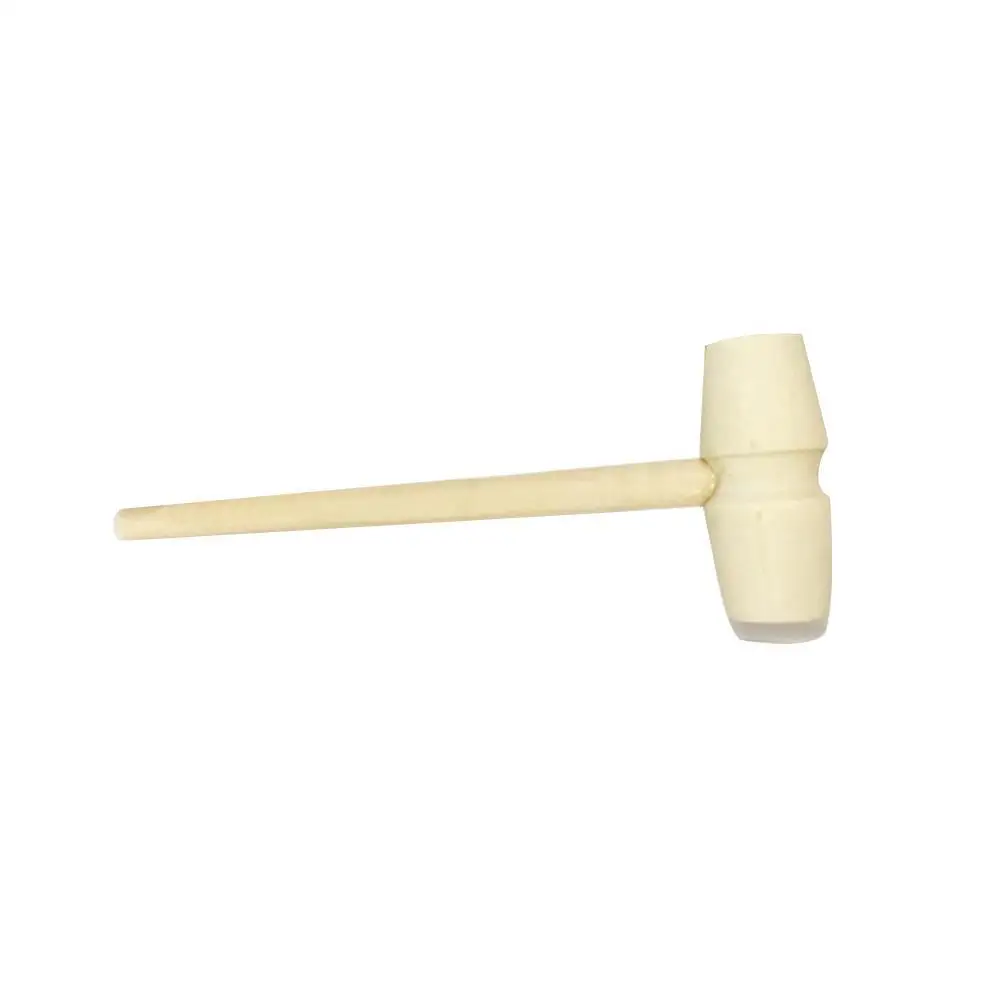 

1pcs Mini Wooden Unpainted Hammer Toy Wood Mini Hammer Gift Knock 14cm Toy For Children Mallet Head Knock Flat Toy G2Y4