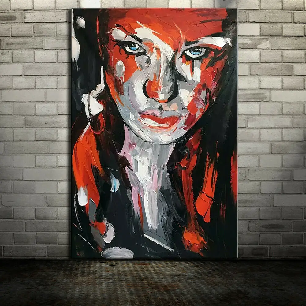 

100% Handmade Oil Paintings On Canvas The Wicked Woman Hotel Decor Wall Art No Framed